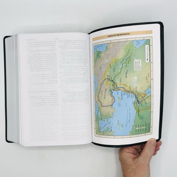 King James Study Bible 2nd Ed Bonded Leather Black Thomas Nelson BRAND NEW - Picture 10 of 10